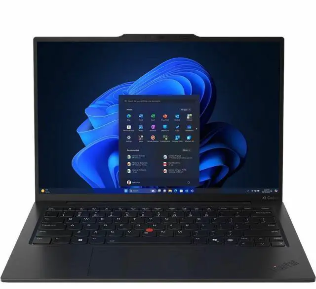 Alt view image 8 of 8 - Lenovo ThinkPad X1 Carbon Gen 13 21NX00FRUS 14" Ultrabook - Intel Core Ultra 5 225U - 16 GB - 512 GB SSD - Windows 11 Pro - Webcam - IEEE 802.11ax Wireless LAN Standard