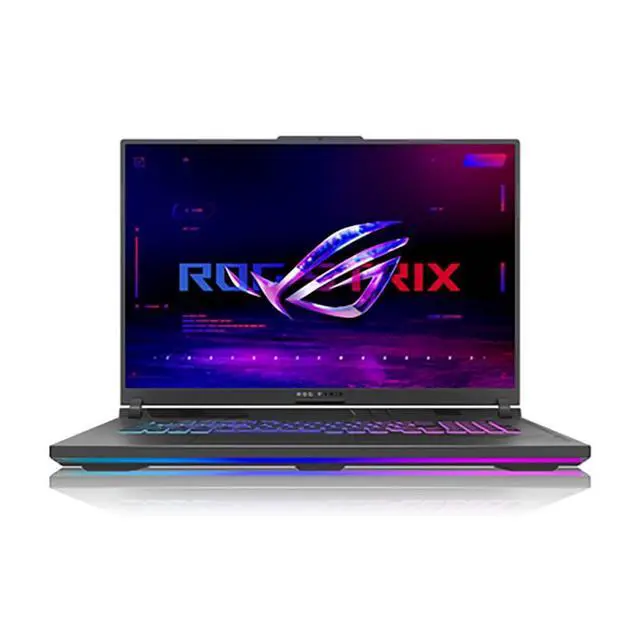 Alt view image 8 of 8 - ASUS ROG Strix G18 18" 240Hz QHD+ IPS Gaming Notebook Intel Core i9-13980HX 16GB RAM 1TB SSD NVIDIA GeForce RTX 4070 8GB Eclipse Gray