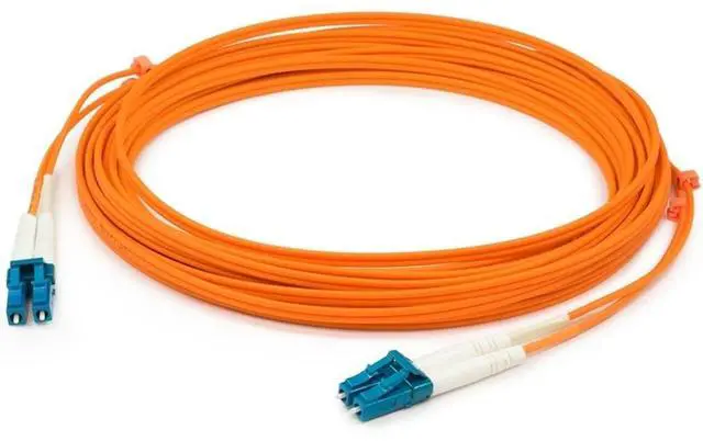 Alt view image 2 of 3 - AddOn ADD-LC-LC-5M5OM2 16.4 ft. Orange Network Ethernet Cable
