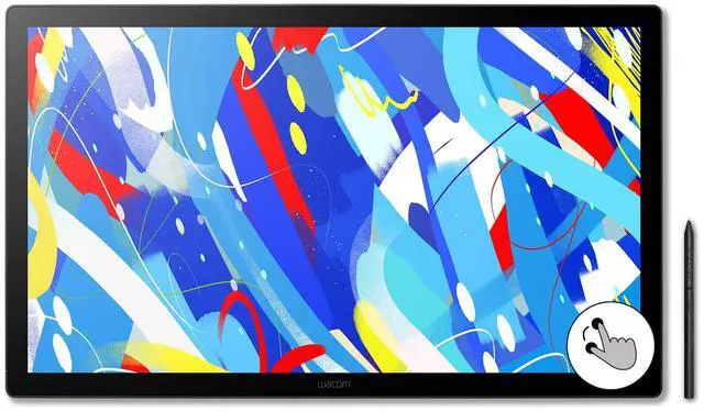 Alt view image 7 of 7 - Wacom Cintiq 24 Creative Pen and Touch Display