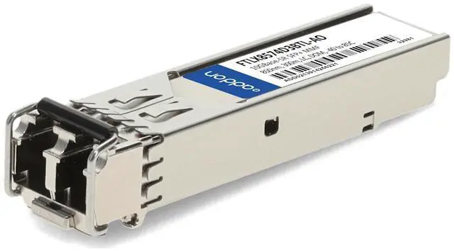 Alt view image 8 of 9 - AddOn Finisar® FTLX8574D3BTL Compatible TAA 10GBase-SR SFP+ Transceiver (MMF, 850nm, 300m, LC, DOM, -40 to 85C) | FTLX8574D3BTL-AO