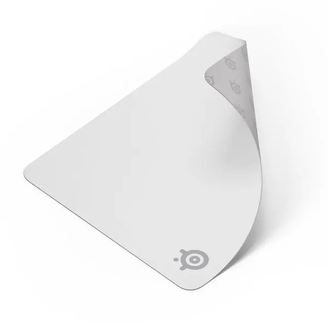 Main image of SteelSeries QcK Cloth Gaming Mouse Pad - Exclusive Micro-Woven Surface, Optimized for Gaming Sensors, Maximum Control - Size L - White