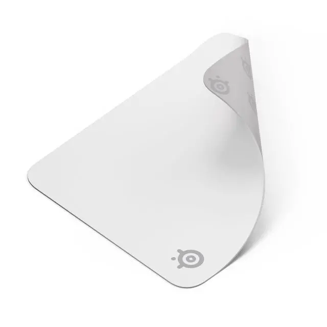 Main image of SteelSeries QcK Cloth Gaming Mouse Pad - Exclusive Micro-Woven Surface, Optimized for Gaming Sensors, Maximum Control - Size M - White