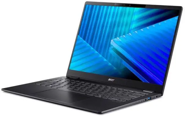 Alt view image 8 of 8 - Acer TravelMate P6 14 AI P614-54 TMP614-54-71DA 14" Notebook - WQXGA+ - Intel Core Ultra 7 268V - 32 GB - 1 TB SSD - English Keyboard - Black - Intel Chip - 2880 x 1800 - Windows 11 Pro - Intel -