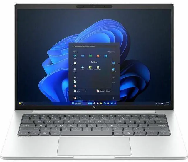 Alt view image 8 of 8 - HP EliteBook 8 G1i 14" Notebook - Intel Core Ultra 7 255U - 16 GB - 512 GB SSD - Windows 11 Pro -Webcam - IEEE 802.11be Wireless LAN Standard  BE8T5UT#ABA