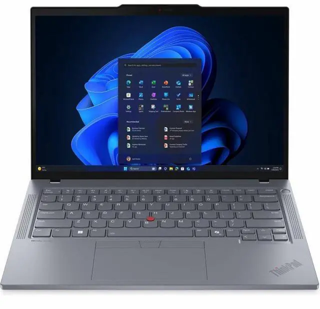 Alt view image 8 of 8 - Lenovo ThinkPad T14 Gen 6 21QC001YUS 14" Touchscreen Notebook - WUXGA - 60 Hz - Intel Core Ultra 5 225U - 16 GB - 512 GB SSD - English Keyboard - Gray - Intel Chip - 1920 x 1200 - Windows 11 Pro