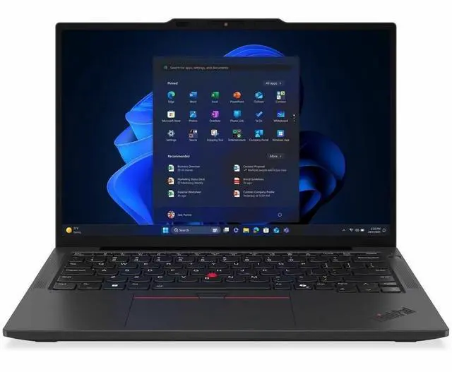 Alt view image 8 of 8 - Lenovo ThinkPad X13 Gen 6 21RK00BJUS 13.3" Notebook - Intel Core Ultra 7 265U - 32 GB - 512 GB SSD - Windows 11 Pro - Webcam - IEEE 802.11be Wireless LAN Standard