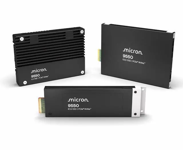 Alt view image 2 of 2 - Micron 9550 PRO 3.75 TB Solid State Drive - E1.S (15 mm) Internal - PCI Express NVMe MTFDLCE3T8THA-1BK1DABYYR