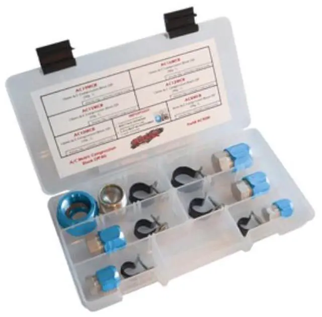 Main image of S.u.r. And R Auto Parts AC50M Metric Ac Compression Union Kit