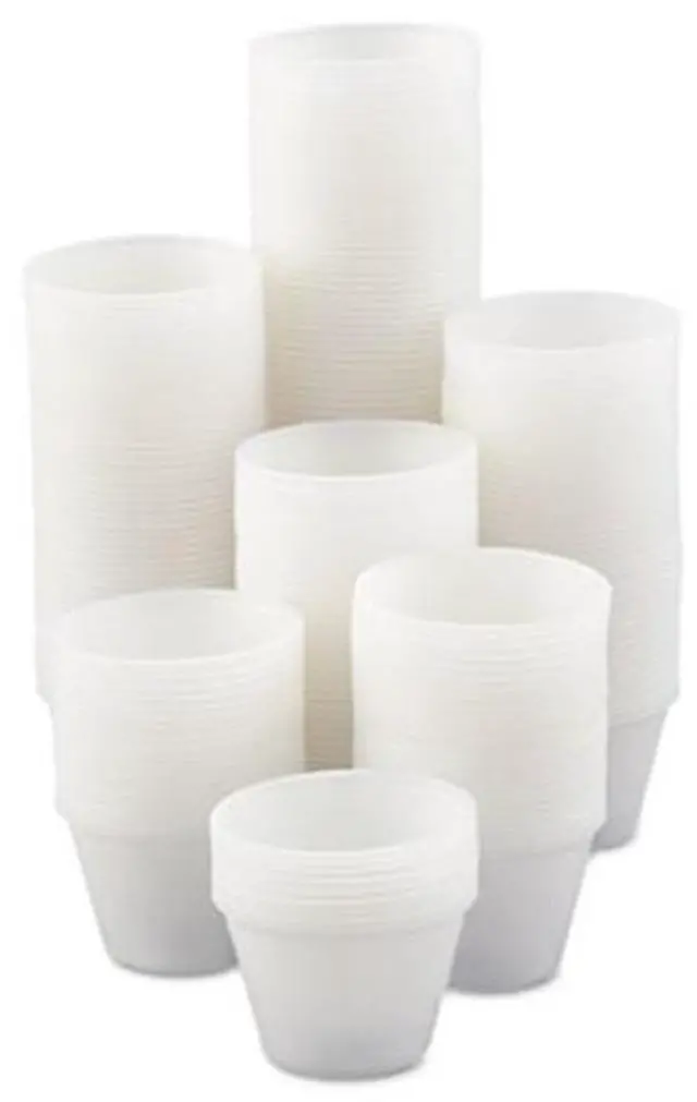Main image of Solo Cup Company P400N Polystyrene Portion Cups, 4oz, Translucent, 250/bag, 10 Bags/carton