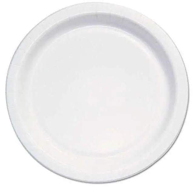 Main image of Dart MP6B-2054 Bare Eco-forward Clay-coated Paper Plate,6"dia, White/brown/green, 1000/carton