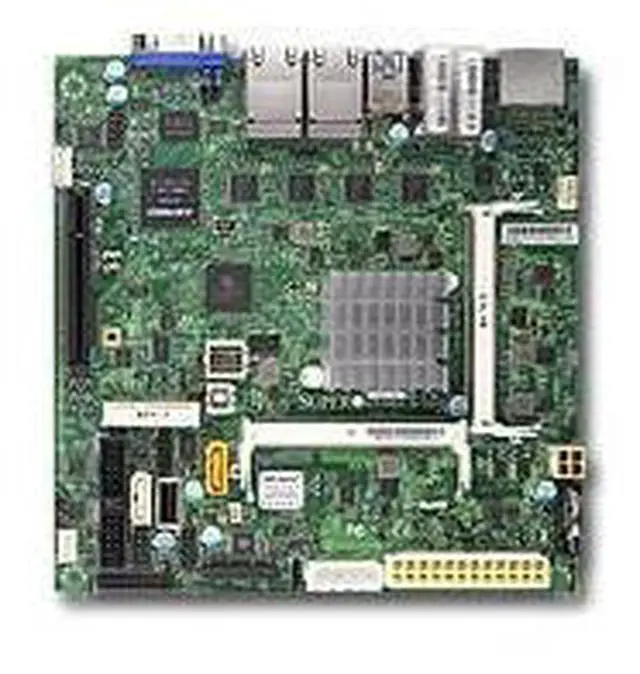 Main image of Supermicro X11SBA-LN4F Server Motherboard - Intel Chipset - Socket BGA-1170 - Mini ITX X11SBALN4FB