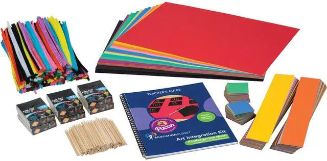 Main image of Learn It By Art Kindergarten Math Art Integration Kit (pac-100103)