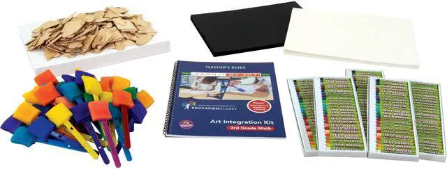 Main image of Learn It By Art 3rd-Grade Math Art Integration Kit (pac-100106)