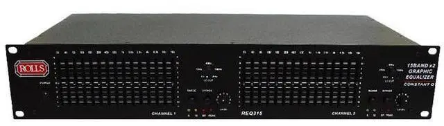 Main image of Rolls REQ315 Dual 15 Band Constant Q Graphic Eq