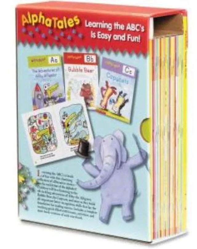 Main image of Scholastic Alphatales Box Set Education Printed Book - Softcover (shs-0545067642)