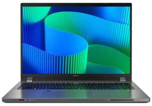 Alt view image 8 of 8 - Acer TravelMate P2 16 P216-51T-G2 TMP216-51T-G2-57NG 16" Touchscreen Notebook - WUXGA - Intel Core 5 120U - 16 GB - 512 GB SSD - English Keyboard - Iron - Intel Chip - 1920 x 1200 - Windows 11 Pr