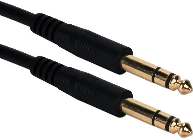 Alt view image 4 of 4 - Qvs TRS-06 6ft 1/4 Male To Male Cabl Audio Cable