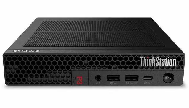 Alt view image 8 of 8 - Lenovo ThinkStation P3 Gen 2 30K5001VUS Workstation - 1 x Intel Core Ultra 7 265 - vPro Technology - 32 GB - 1 TB SSD - Tiny - Black - Intel Q870 Chip - Windows 11 Pro - 1 x NVIDIA RTX A1000 8 GB Grap