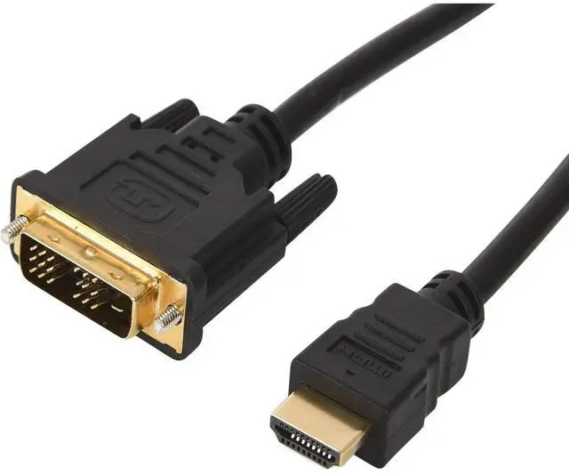 Main image of 4xem 4XHDMIDVI6FT 6 ft. HDMI to DVI-D Cable Male to Male