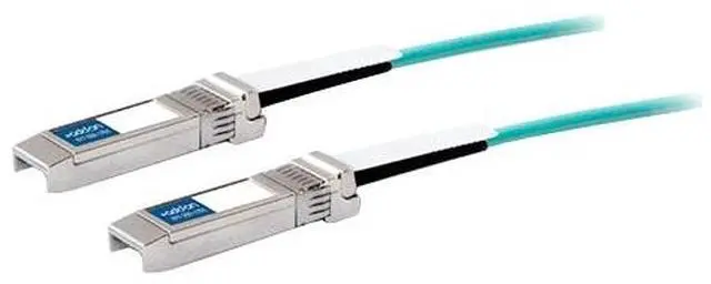 Alt view image 11 of 12 - AddOn Cisco SFP-10G-AOC3M Compatible TAA Compliant 10GBase-AOC SFP+ to SFP+ Direct Attach Cable 3m)