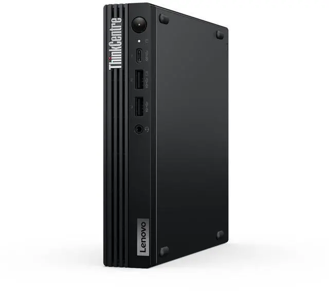Alt view image 8 of 8 - Lenovo ThinkCentre M70q Gen 5 12TD001XUS Desktop Computer - Intel Core i7 14th Gen i7-14700T - vPro Technology - 32 GB - 512 GB SSD - Tiny - Black - Intel Q670 Chip - Windows 11 Pro - Intel UHD Graphi