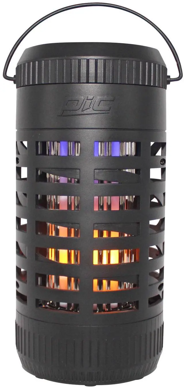 Alt view image 8 of 8 - PIC Portable Insect Killer Lantern, Camping Bug Zapper, Outdoor Bug Zapper, Dual LED Mode Multipurpose Lantern, Pest Control,½ Acre Coverage