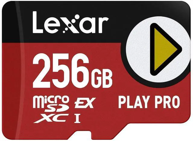 Alt view image 8 of 8 - Lexar PLAY PRO 256GB microSDXC Express Card