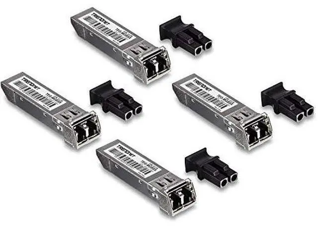 Alt view image 14 of 14 - TRENDnet SFP Multi-Mode LC Module 4-Pack, TEG-MGBSX/4, Transmission Up to 550m (1804 Ft), Mini-GBIC, Hot Pluggable, IEEE 802.3z Gigabit Ethernet, Supports Up to 1.25 Gbps, Lifetime Protection