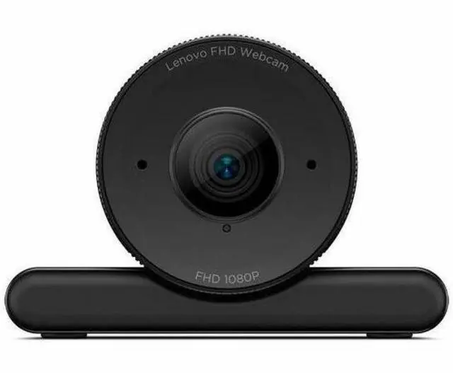 Alt view image 15 of 15 - Lenovo FHD Webcam, 1080p Resolution, 30 fps, Dual Noise-Cancelling Microphones, AI Noise Cancellation and Enhanced Image Quality, Physical Privacy Shutter, Microsoft Terms Certified, Black