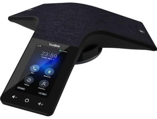 Alt view image 5 of 5 - Yealink CP935W IP Conference Station - Corded/Cordless - Wi-Fi, Bluetooth, DECT - Desktop - Black