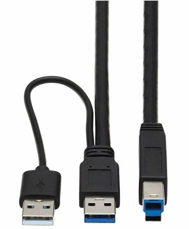 Main image of Tripp Lite USB Active Repeater Cable - USB-A to USB-B [M/M], USB 3.2 Gen 1, 25 ft. [7.6 m] (u328-025-1)