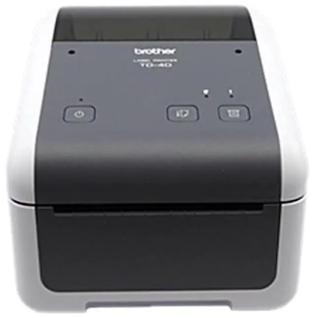 Alt view image 5 of 6 - Brother TD4420DN Direct Thermal Monochrome Desktop Label Receipt Printer