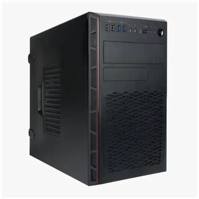 Alt view image 9 of 9 - In Win EM Computer Case - Mini-tower - Black - Micro ATX Motherboard Supported