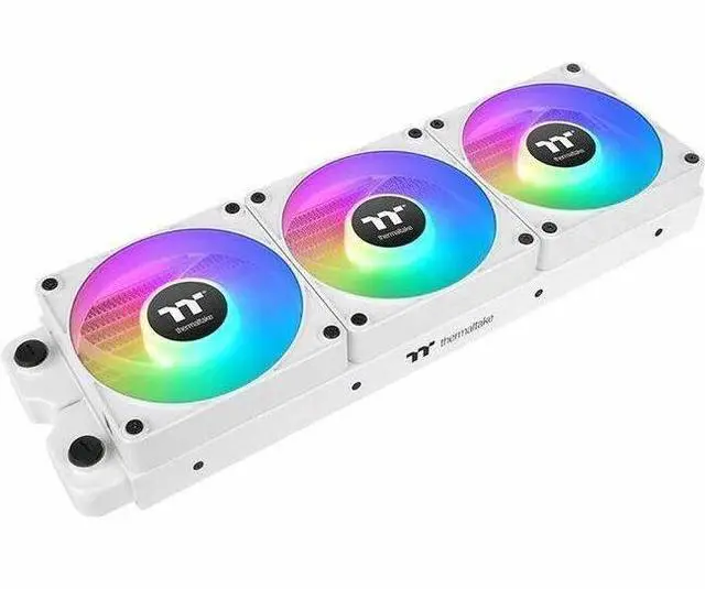 Alt view image 14 of 14 - Thermaltake CT120 EX Reverse ARGB Sync PC Cooling Fan White, 3 Pack