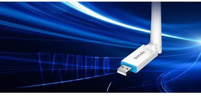 Alt view image 7 of 7 - Tenda AX300 USB WiFi Adapter for PC (U2)- Wireless Network Adapter for Desktop with 2.4GHz