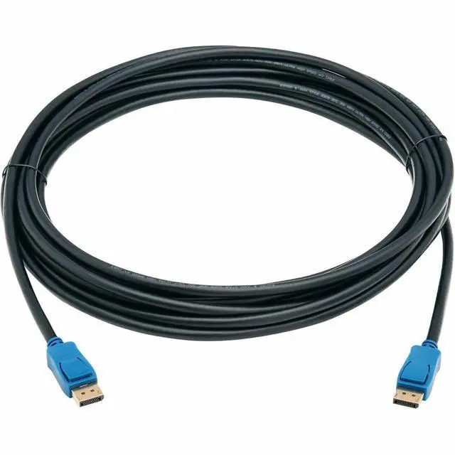 Alt view image 2 of 2 - Tripp Lite series DisplayPort Cable with Latching Connectors (M/M), 15 ft, Black