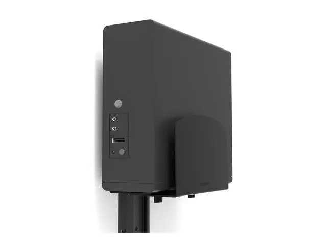 Alt view image 2 of 2 - Ergotron Wall Mount for PC CPU Computer Mounting Box Mounting Arm Black 98723292