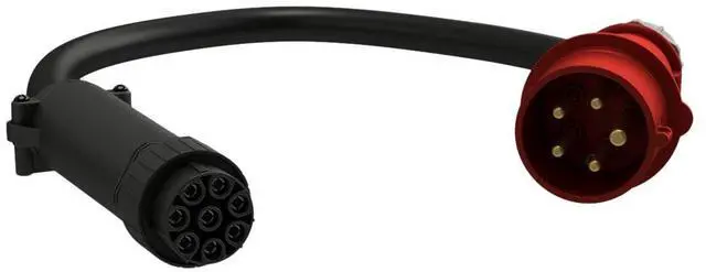 Alt view image 3 of 3 - Vertiv Geist PDU Facility Side Cable 16/20A 230/400V WYE FSC3U001