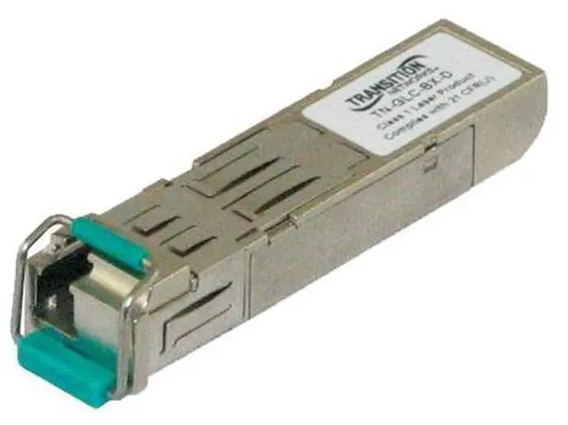 Alt view image 5 of 6 - Transition Networks TN-GLC-GE-100FX SFP Transceiver