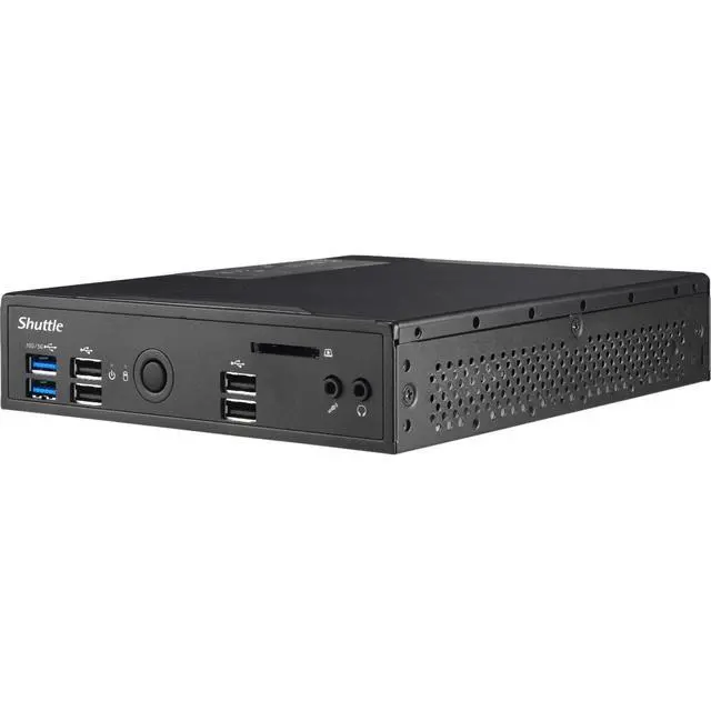 Alt view image 8 of 8 - Shuttle XPC slim DS20U Barebone System - Slim PC - Socket BGA-1528 - 1 x Processor Support - Celeron 5205U 1.90 GHz Dual-core (2 Core) - Intel Chip - 64 GB DDR4 SDRAM DDR4-3200/PC4-25600 Maximum RAM S