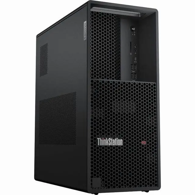 Alt view image 8 of 8 - Lenovo ThinkStation P3 Gen 2 30HT006TUS Workstation - Intel Core Ultra 9 285 - 32 GB - 1 TB SSD - Intel W880 Chip - Windows 11 Pro - NVIDIA RTX A1000 8GB - DVD-Writer - Gigabit Ethernet - Wireless LAN