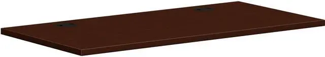 Main image of HON Mod Worksurface | Rectangular | 48"W | Traditional Mahogany Finish (plrw4824lt1)