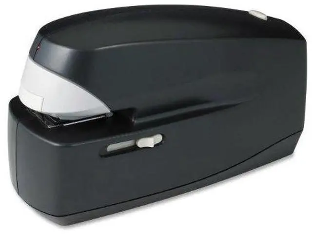 Alt view image 6 of 6 - Business Source Electric Stapler 25 Sht/210 Cap. 35mm Throat Black 62829