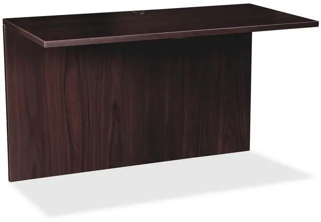 Alt view image 10 of 10 - Lorell PB2448ES Prominence 2.0 Espresso Laminate Bridge