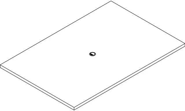 Alt view image 4 of 4 - Lorell PRC4872ES Prominence 2.0 Rectangular Conference TableTop, 72" TT Width x 48" TT Depth x 1.50" TT Thickness - Espresso - LLRPRC4872ES