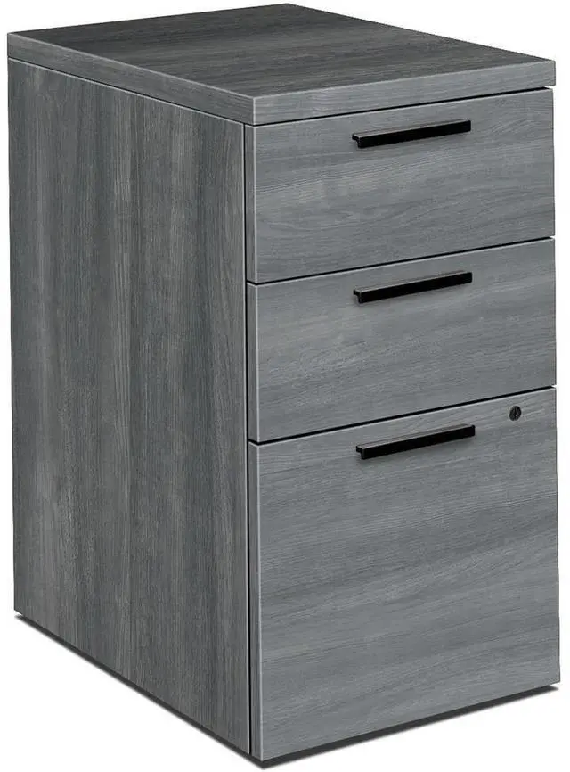 Alt view image 4 of 4 - HON 105102LS1 10500 Series Mobile Pedestal, Sterling Ash Laminate