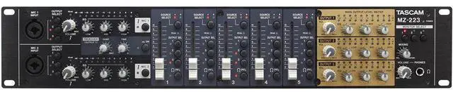 Alt view image 5 of 5 - Tascam MZ-223 Industrial Grade Zone Mixer