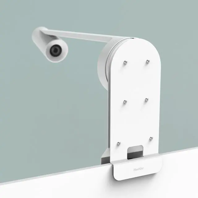 Alt view image 8 of 8 - Heckler Design Mounting Bracket for Whiteboard Camera - White - Powder Coated Steel