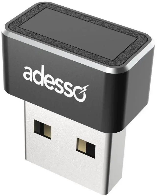 Alt view image 8 of 8 - Adesso AFP-100-TAA Fingerprint Reader - USB - TAA Compliant